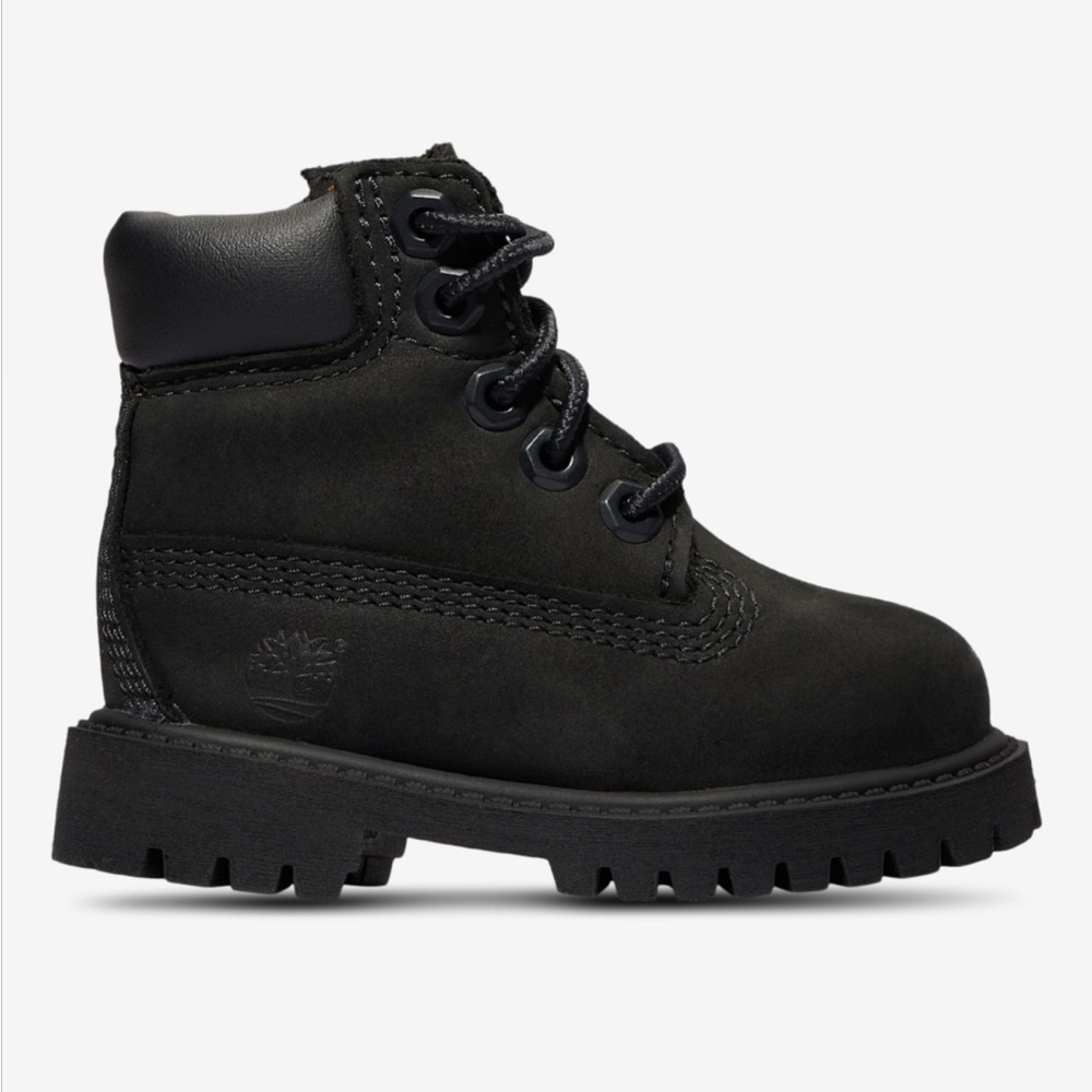 Timberland Toddler Black Waterproof 6" Boots size 7 (Toddler) New Without Box